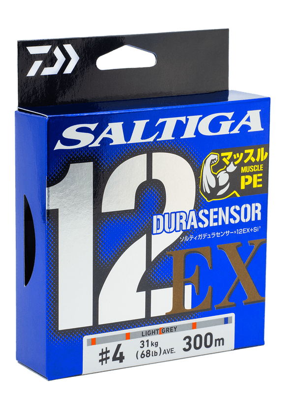 Daiwa Saltiga 12-Strand Braid (PE3 / 55lb) — Daiwa 12-strand braid line product photograph